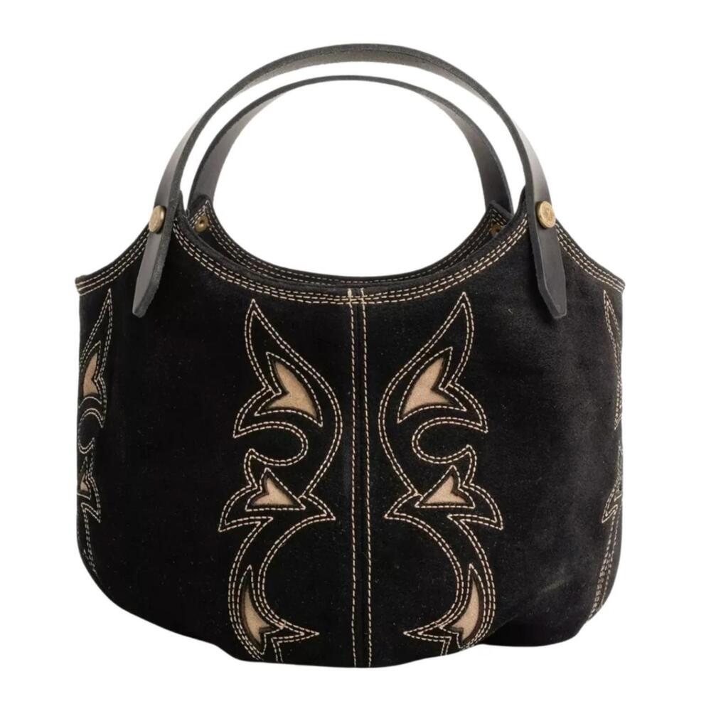 NEW PENELOPE CHILVERS women's mini pillow paloma bag in black/taupe